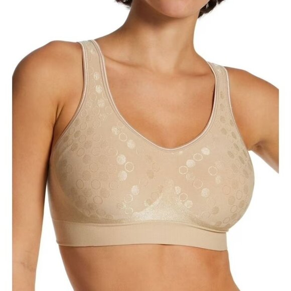 Bali Size Large Comfort Revolution ComfortFlex Fit Shaping Wirefree Bra NEW - Picture 1 of 2